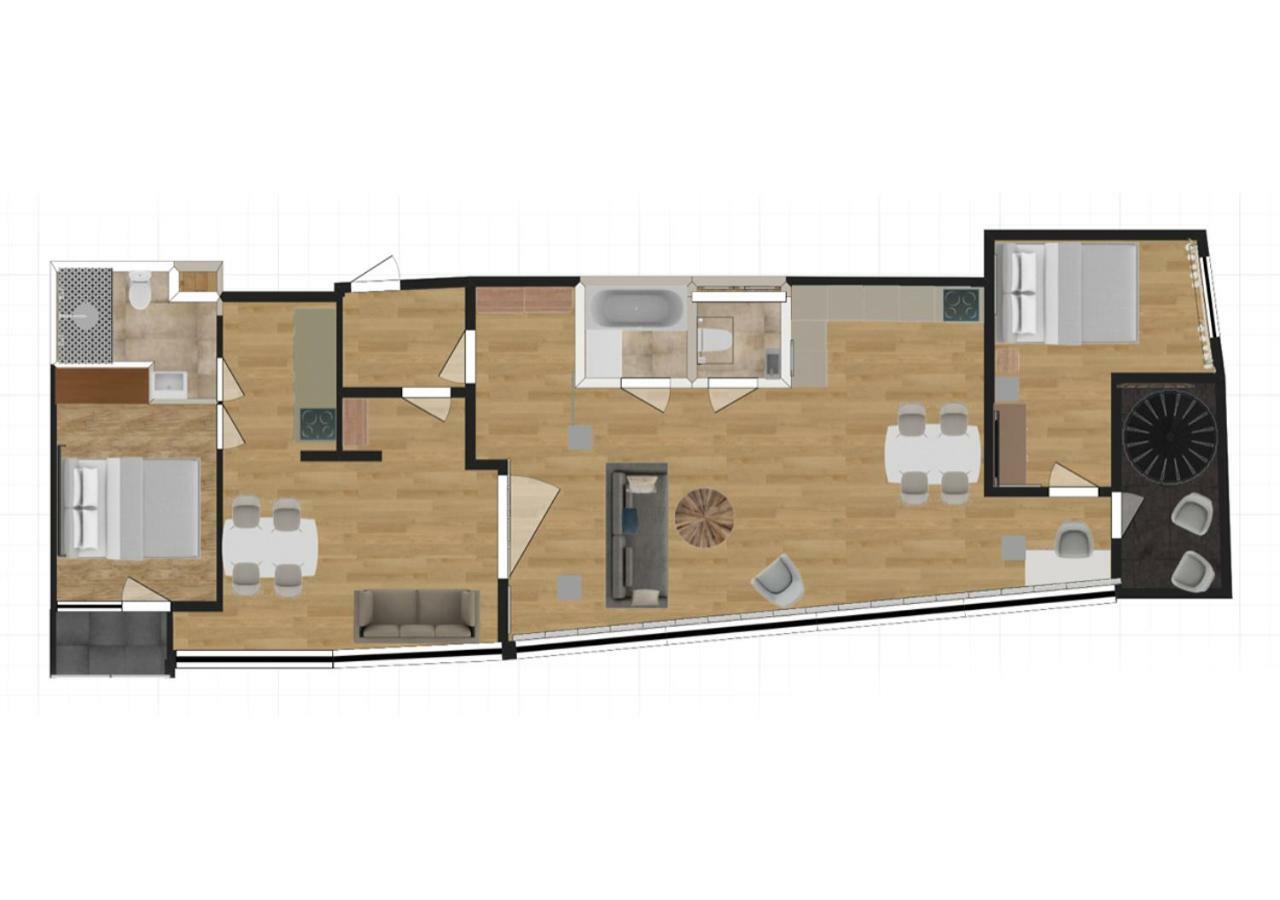 Central Lootsi Penthouse ทาลลินน์ ภายนอก รูปภาพ